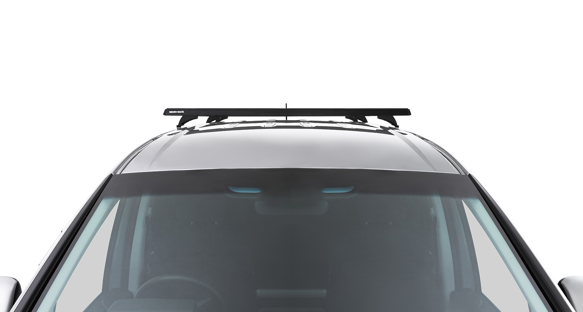 RHINO RACK HEAVY DUTY RCH BLACK 3 BAR ROOF RACK - Image 2