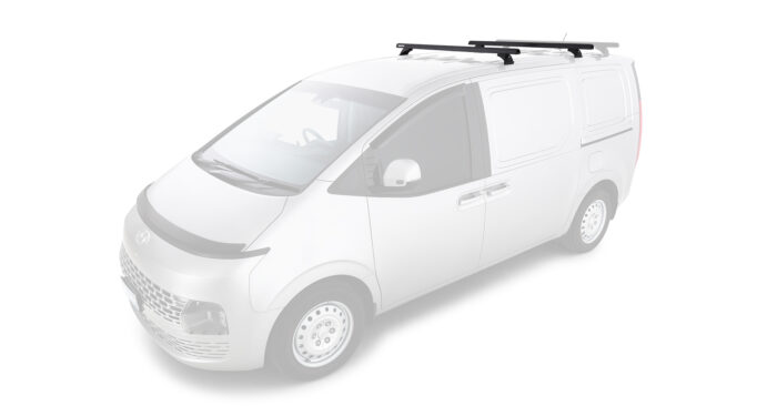 RHINO RACK  HEAVY DUTY RCH BLACK 2 BAR ROOF RACK - Image 3