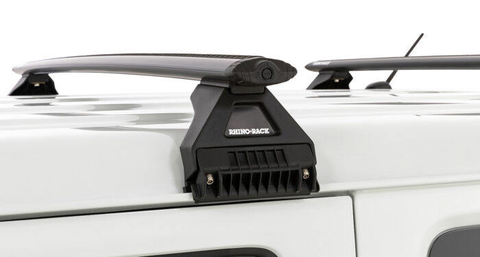 RHINO RACK VORTEX RL110 BLACK 2 BAR ROOF RACK - Image 2