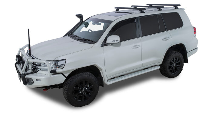 RHINO RACK HEAVY DUTY RCH BLACK 3 BAR ROOF RACK