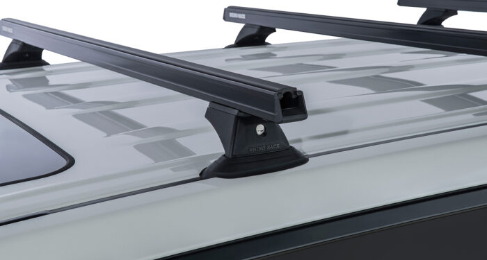 RHINO RACK HEAVY DUTY RCH BLACK 3 BAR ROOF RACK - Image 4