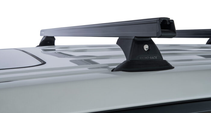 RHINO RACK HEAVY DUTY RCH BLACK 3 BAR ROOF RACK - Image 5
