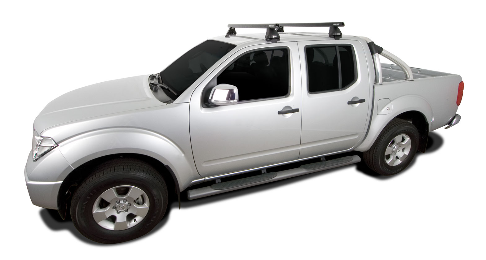 RHINO RACK HEAVY DUTY BLACK 2 BAR ROOF RACK - Image 2