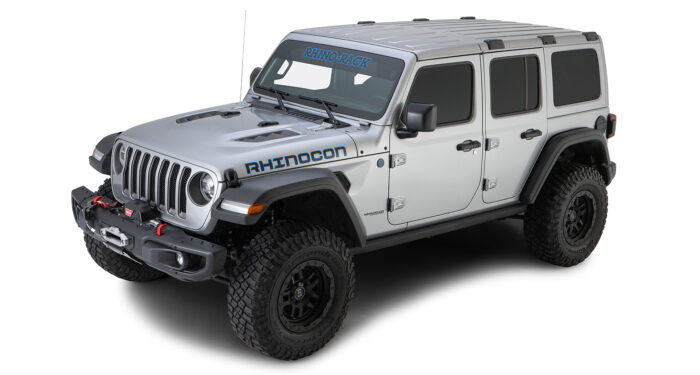 RHINO RAC - JEEP WRANGLER JL 4DR 3BASE B/BONE - Image 2