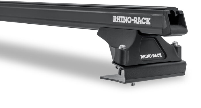 RHINO RACK HEAVY DUTY RLTP BLACK 4 BAR ROOF RACK - Image 2