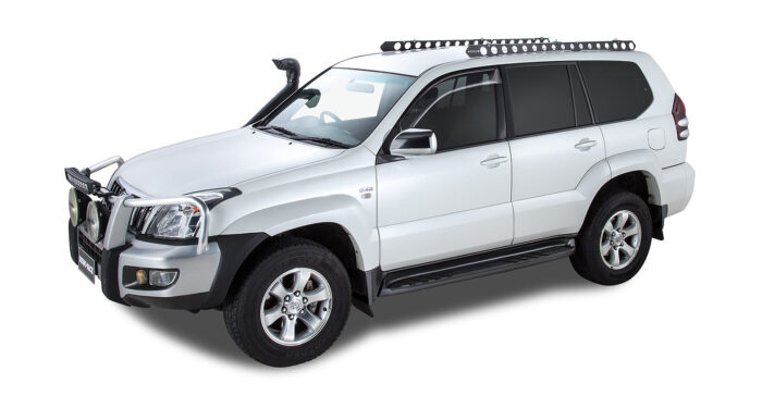 RHINO RACK - TOYOTA PRADO 120 SERIES 03-09 B/BONE - Image 2