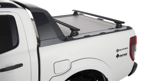 RHINO RACK VORTEX RLT600 BLK 2 BAR RACK WLTK ROLLER SHUTTER