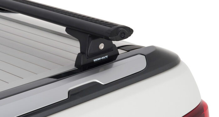 RHINO RACK VORTEX RLT600 BLK 2 BAR RACK WLTK ROLLER SHUTTER - Image 4