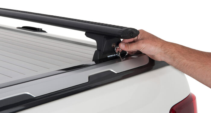 RHINO RACK VORTEX RLT600 BLK 2 BAR RACK WLTK ROLLER SHUTTER - Image 5