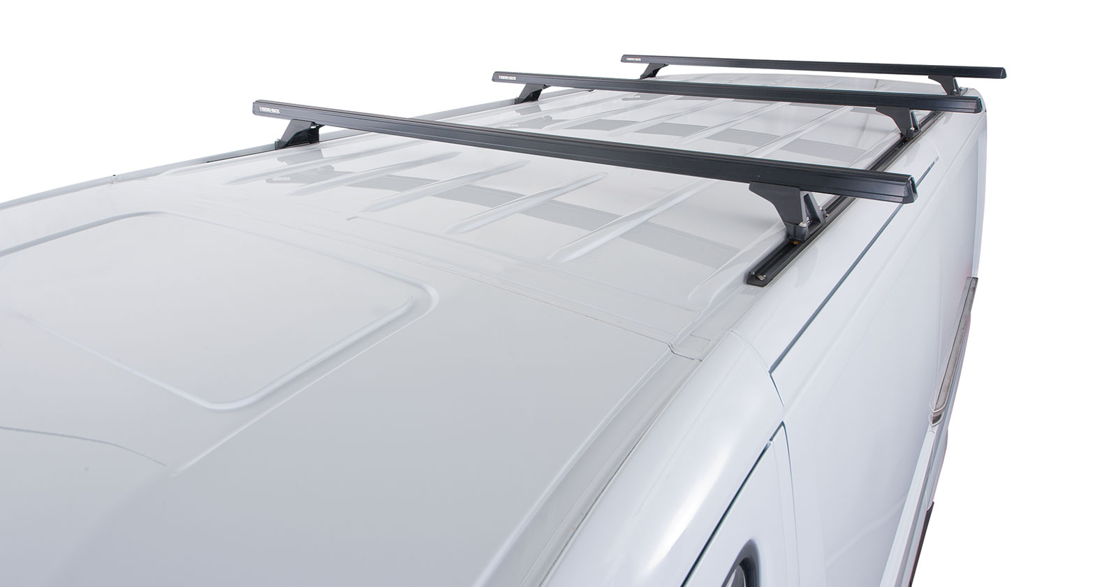 RHINO RACK HEAVY DUTY RLTF BLACK 3 BAR ROOF RACK - Image 4