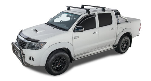 RHINO RACK VORTEX 2500 BLACK 2 BAR ROOF RACK