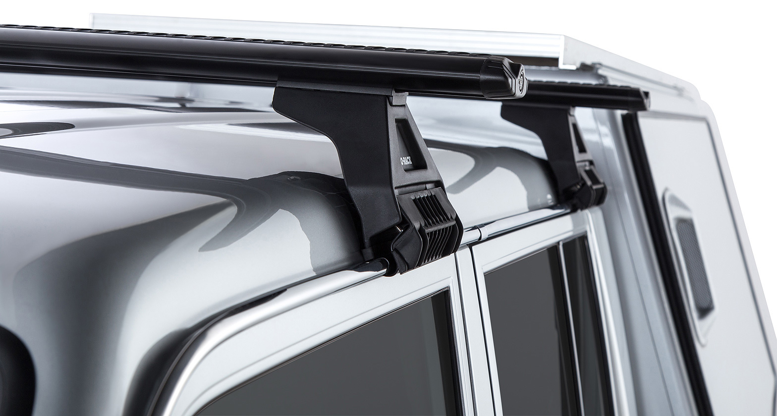 RHINO RACK VORTEX RL110 BLACK 2 BAR ROOF RACK - Image 5