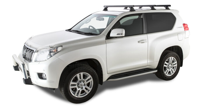 RHINO RACK HEAVY DUTY RCH BLACK 3 BAR ROOF RACK - Image 2