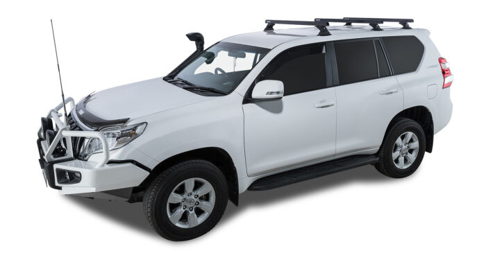 RHINO RACK HEAVY DUTY RCH BLACK 3 BAR ROOF RACK - Image 3