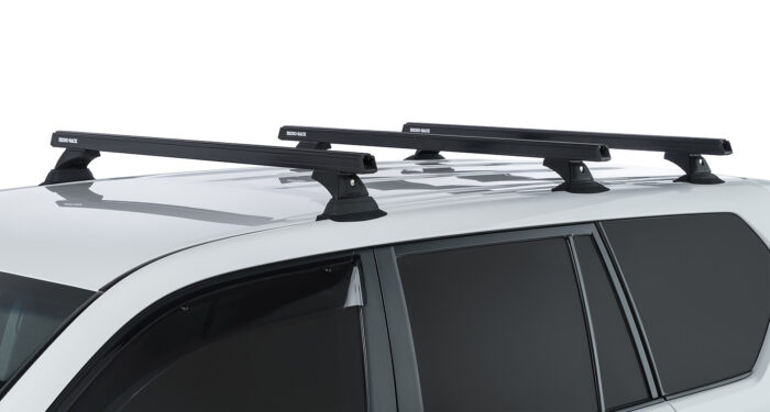 RHINO RACK HEAVY DUTY RCH BLACK 3 BAR ROOF RACK - Image 4