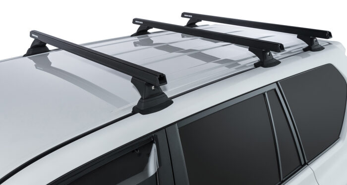 RHINO RACK HEAVY DUTY RCH BLACK 3 BAR ROOF RACK - Image 5