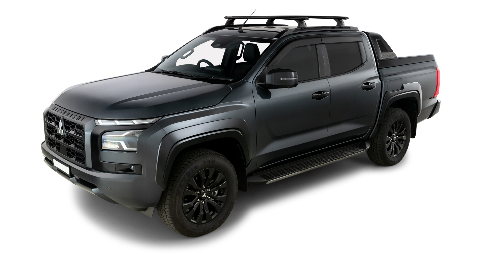 RHINO RACK VORTEX RX200-4 BLACK 2 BAR ROOF RACK - Image 2