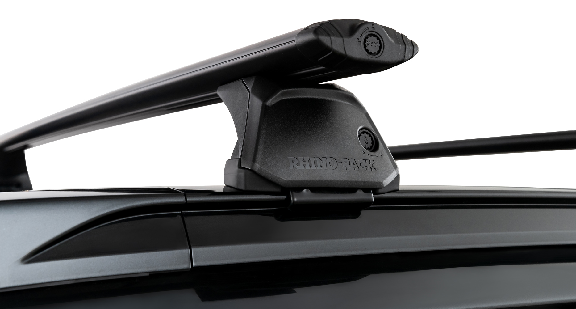 RHINO RACK VORTEX RX200-4 BLACK 2 BAR ROOF RACK - Image 7