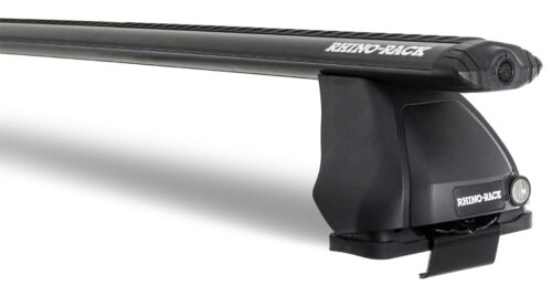 RHINO RACK VORTEX 2500 BLACK 2 BAR ROOF RACK