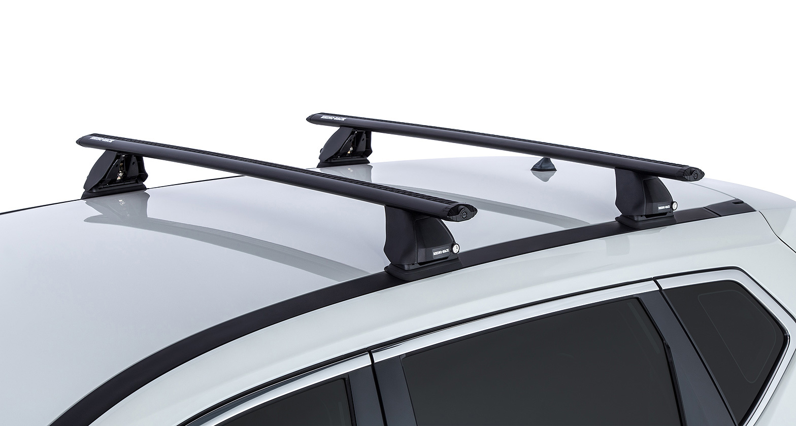 RHINO RACK VORTEX 2500 BLACK 2 BAR FMP ROOF RACK - Image 2