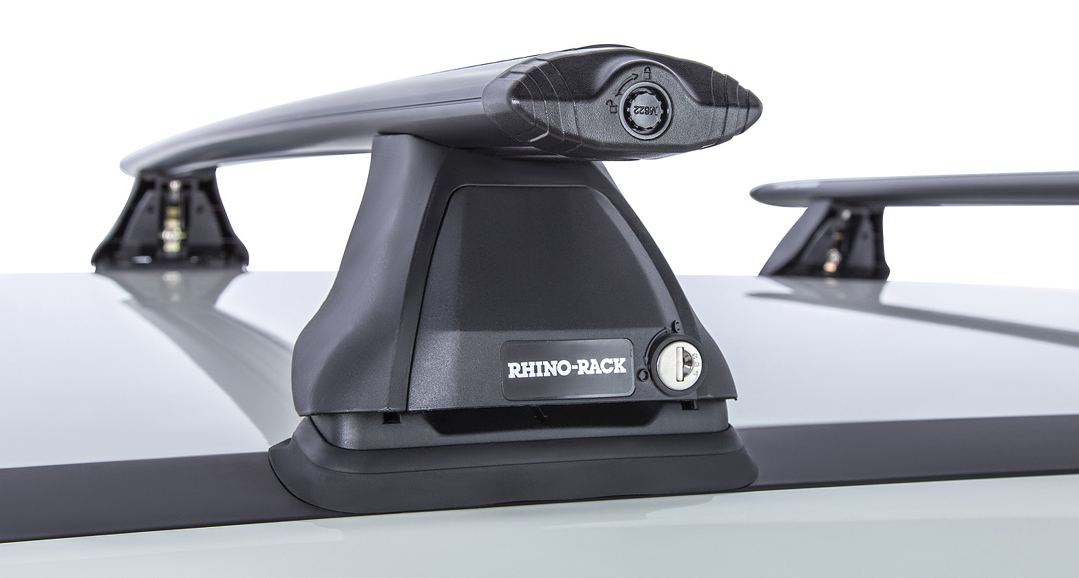 RHINO RACK VORTEX 2500 BLACK 2 BAR FMP ROOF RACK - Image 4
