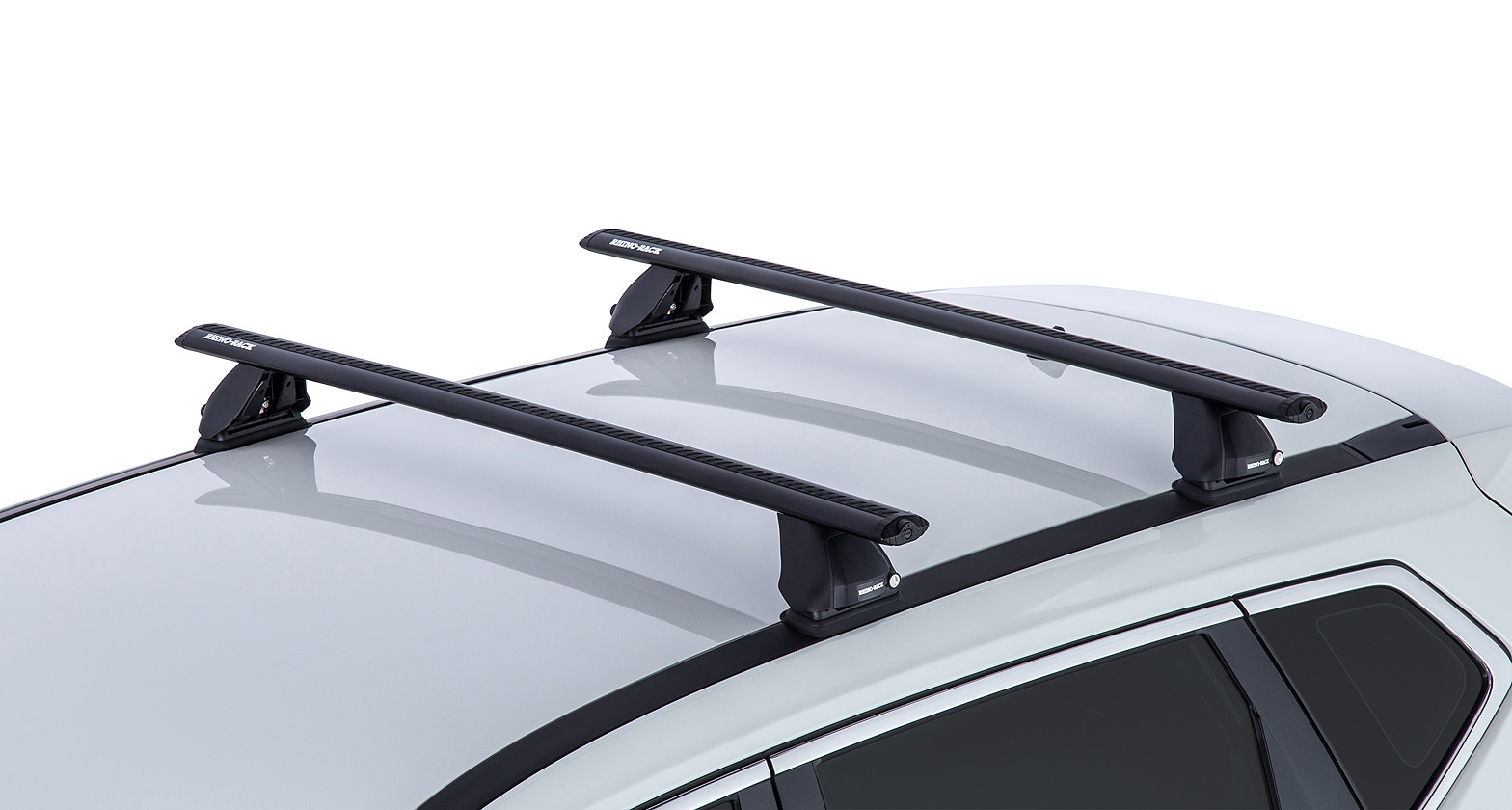 RHINO RACK VORTEX 2500 BLACK 2 BAR FMP ROOF RACK - Image 5