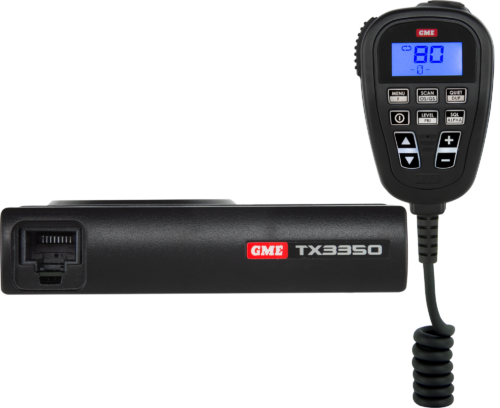 GME 5W COMPACT UHF CB RADIO W/ SOUNDPATH MIC