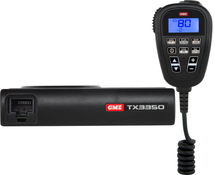 GME 5W COMPACT UHF CB RADIO W/ SOUNDPATH MIC