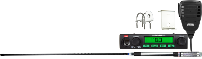 GME 5W COMPACT UHF CB RADIO VALUE PACK