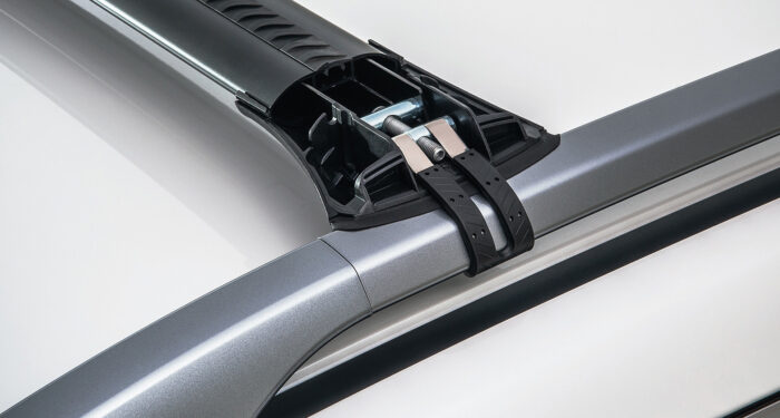 RHINO RACK VORTEX STEALTHBAR BLACK 2 BAR ROOF RACK - Image 7