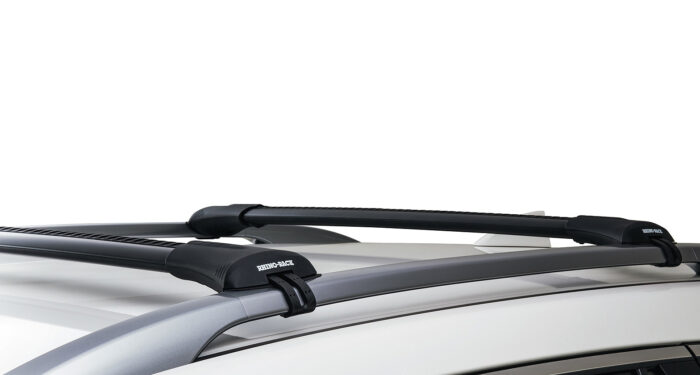 RHINO RACK VORTEX STEALTHBAR BLACK 2 BAR ROOF RACK - Image 4