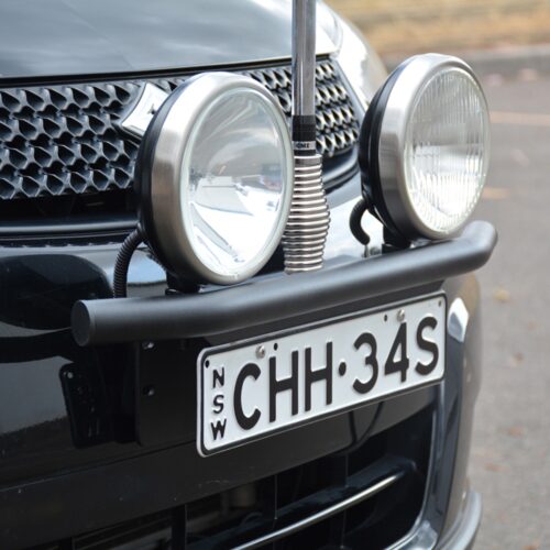BUSHRANGER X-BAR UNIVERSAL DRIVING LIGHT BAR BLACK