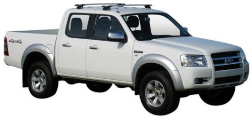 PRORACK AERO 2 BAR RACK SILV RANGER D/C 11/06-2011 BARE ROOF