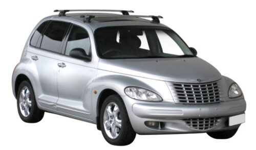 PRORACK THRUBAR 2 BAR SILVER ROOF RACK - CHYSLER PT CRUISER
